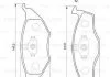 Гальмівні колодки, дискове гальмо (набір) BOSCH 0986424502 (фото 8)
