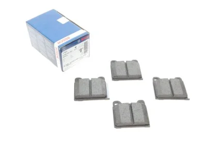 Гальмівні колодки, дискове гальмо (набір) BOSCH 0986462282