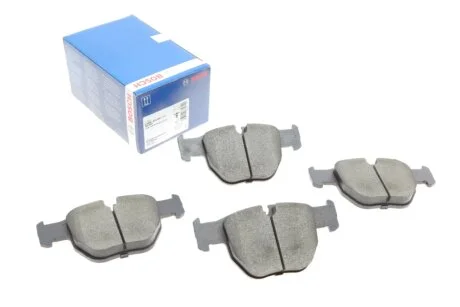 Гальмівні колодки, дискове гальмо (набір) BOSCH 0986424687
