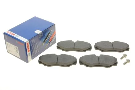 Гальмівні колодки, дискове гальмо (набір) BOSCH 0986424531