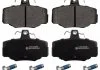 Колодки тормозные дисковые задние Nissan (пр-во Blue Print) BLUE PRINT ADN14296 (фото 1)