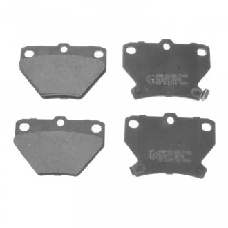 Колодки тормозные дисковые задние Toyota (пр-во Blue Print) BLUE PRINT ADT342114