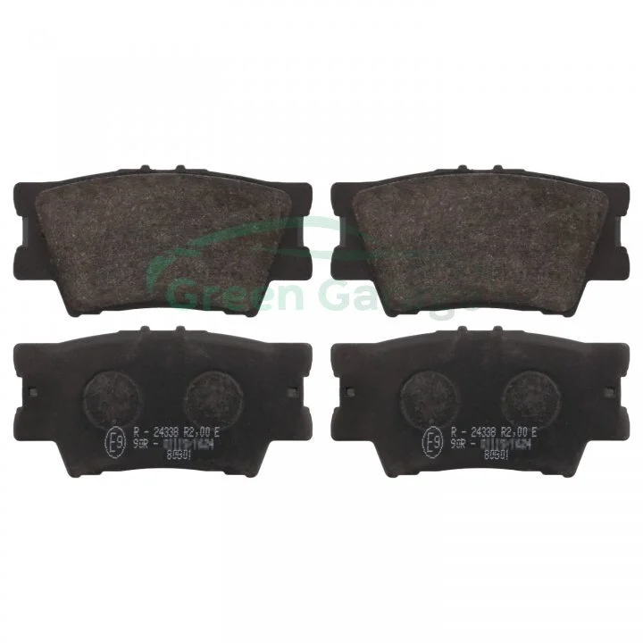 Колодки тормозные дисковые задние Toyota (пр-во Blue Print) BLUE PRINT ADT342168 (фото 1)