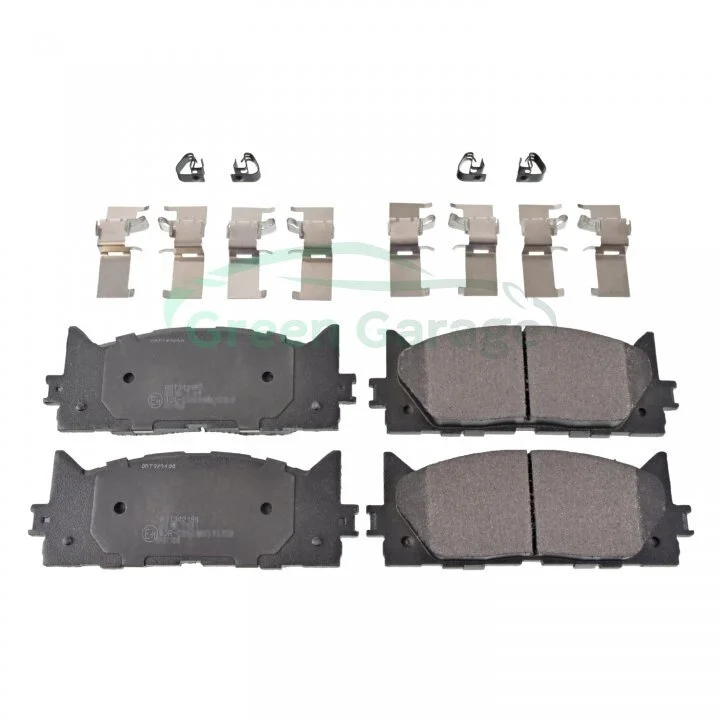 Колодки тормозные дисковые передние Toyota (пр-во Blue Print) BLUE PRINT ADT342189 (фото 1)
