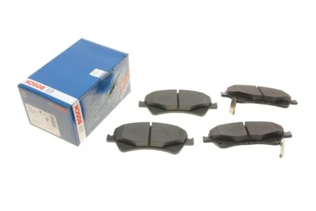 Гальмівні колодки, дискове гальмо (набір) BOSCH 0986495106