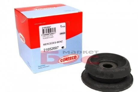 Подушка-опора амортизатора, (верх.) 95-06 CORTECO 21652697