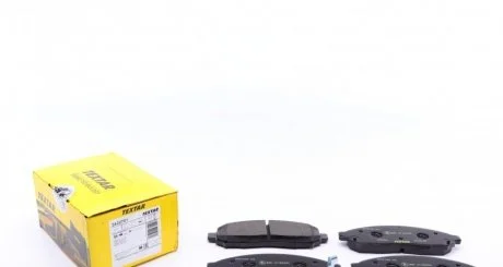 Гальмівні колодки, дискове гальмо (набір) TEXTAR 2422701