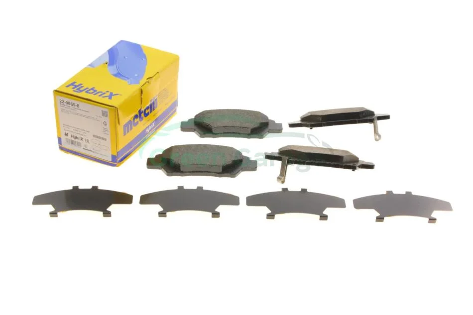 Гальмівні колодки, дискове гальмо (набір) METELLI 2208650 (фото 1)