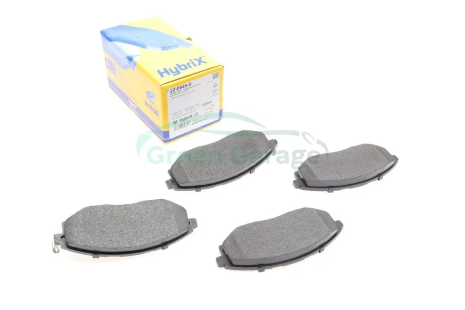 Гальмівні колодки, дискове гальмо (набір) METELLI 2208450 (фото 1)