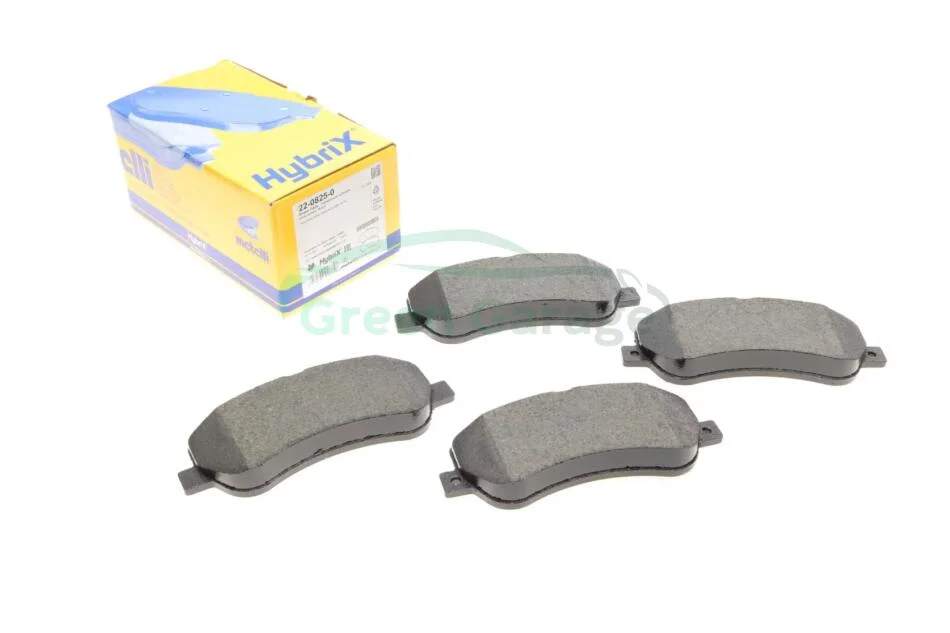 Гальмівні колодки, дискове гальмо (набір) METELLI 2208250 (фото 1)