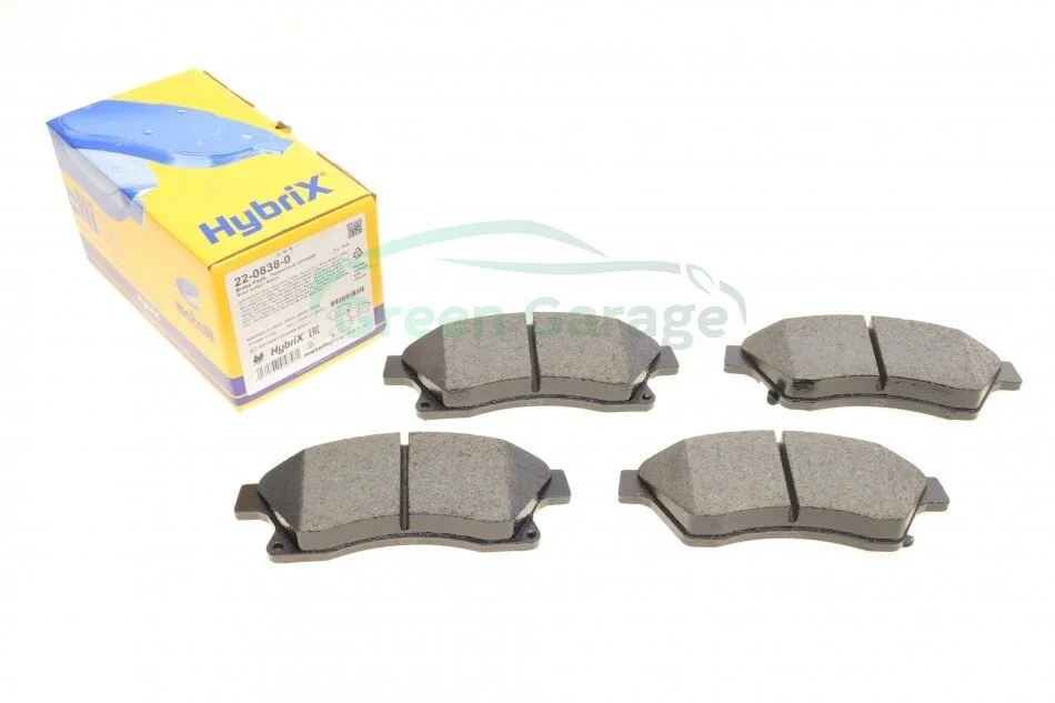 Гальмівні колодки, дискове гальмо (набір) METELLI 2208380 (фото 1)