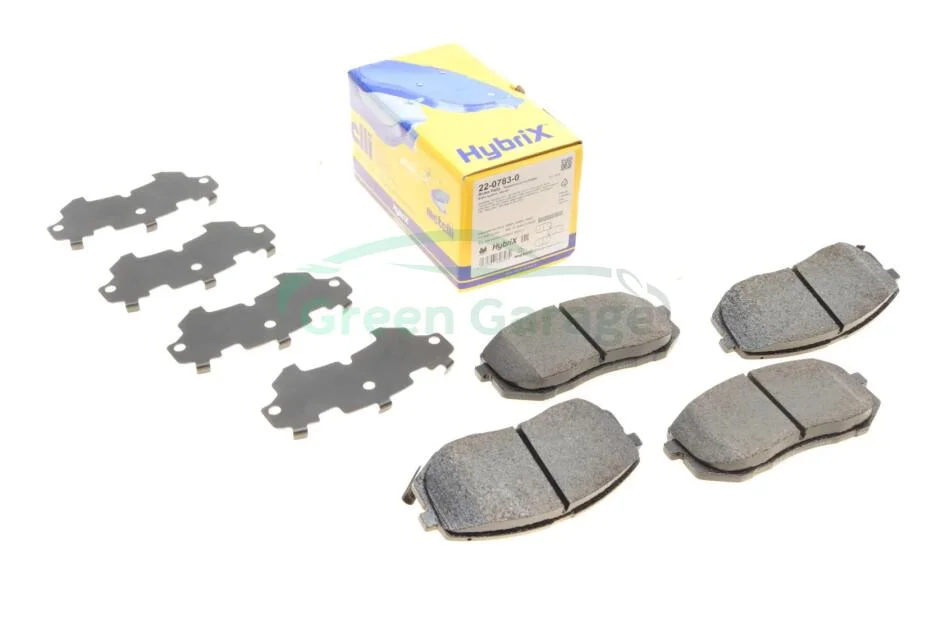 Гальмівні колодки, дискове гальмо (набір) METELLI 2207830 (фото 1)