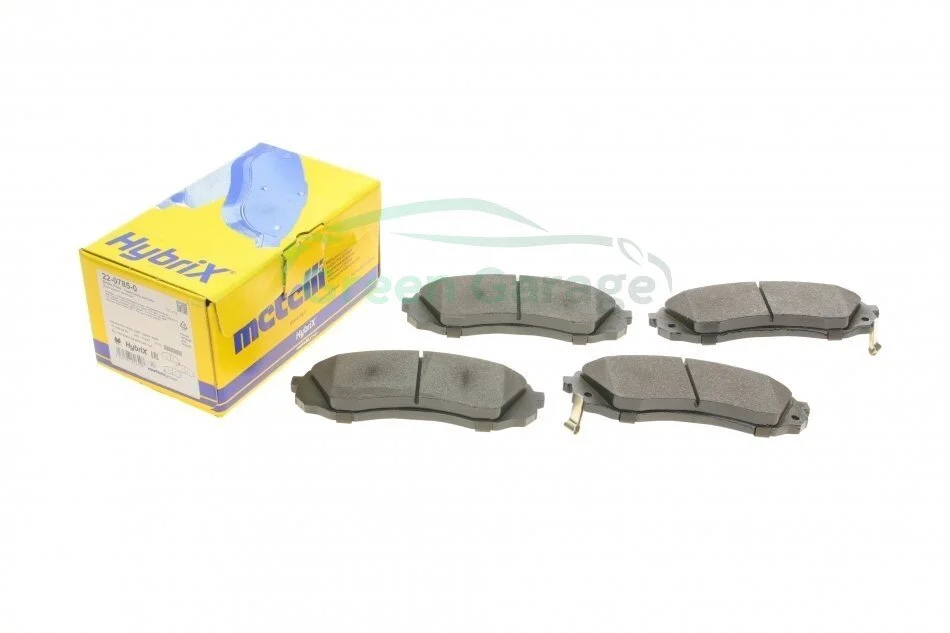 Гальмівні колодки, дискове гальмо (набір) METELLI 2207850 (фото 1)
