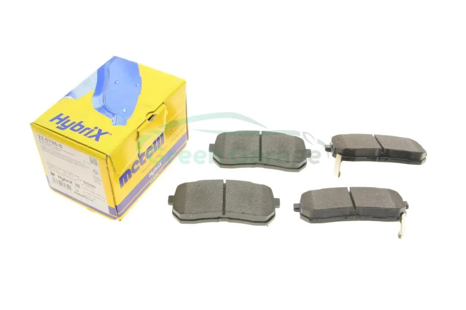 Гальмівні колодки, дискове гальмо (набір) METELLI 2207860 (фото 1)