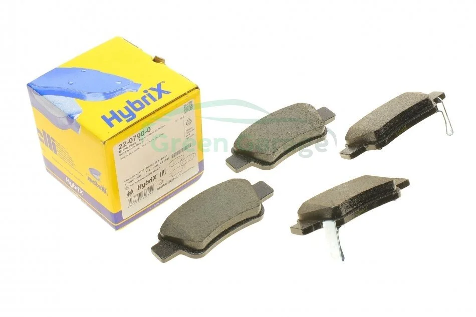 Гальмівні колодки, дискове гальмо (набір) METELLI 2207900 (фото 1)
