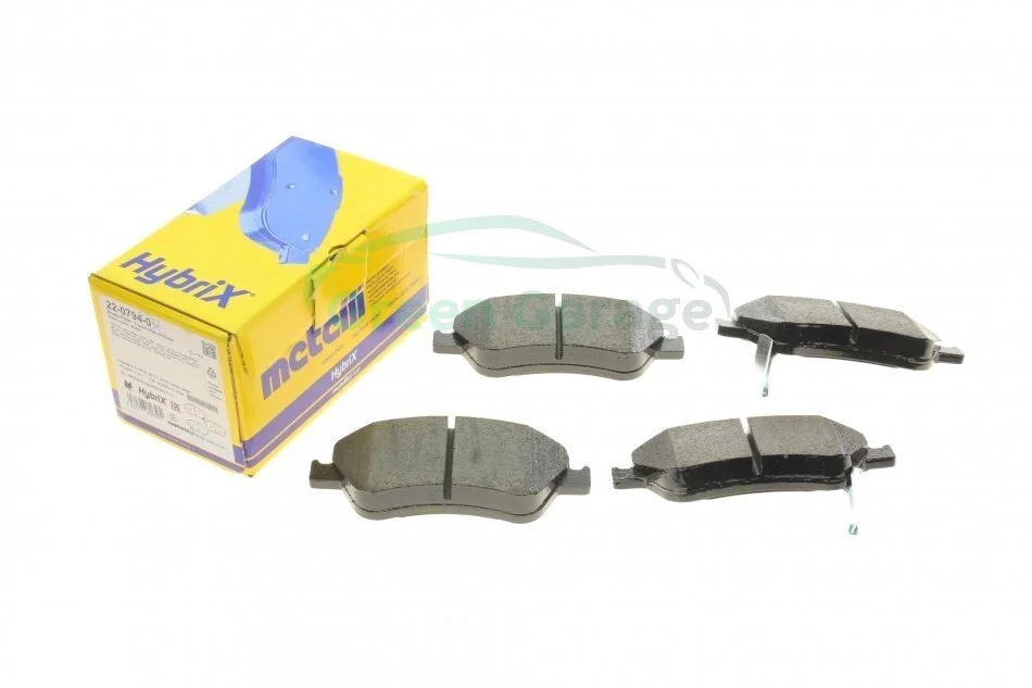 Гальмівні колодки, дискове гальмо (набір) METELLI 2207940 (фото 1)