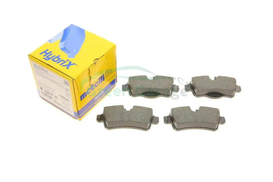 Гальмівні колодки, дискове гальмо (набір) METELLI 2207690 (фото 1)