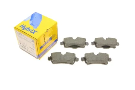 Гальмівні колодки, дискове гальмо (набір) METELLI 2207690