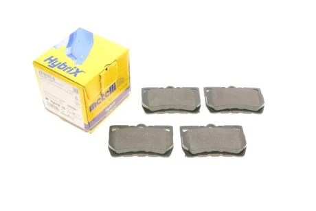Гальмівні колодки, дискове гальмо (набір) METELLI 2207610