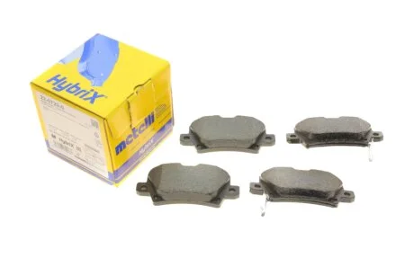 Гальмівні колодки, дискове гальмо (набір) METELLI 2207290
