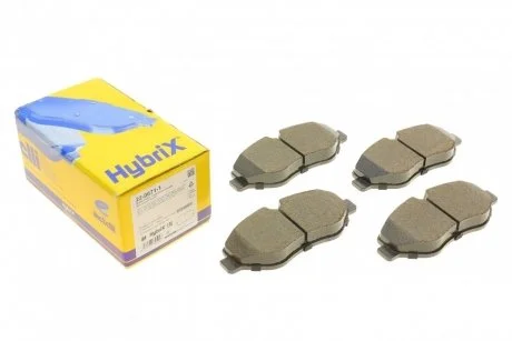 Гальмівні колодки, дискове гальмо (набір) METELLI 2206711