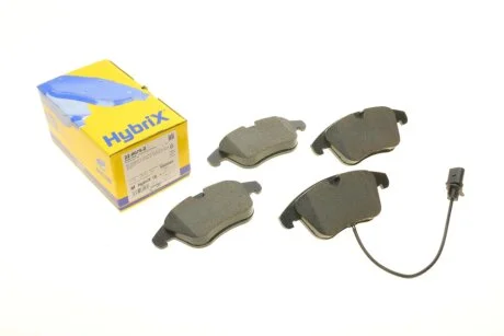 Гальмівні колодки, дискове гальмо (набір) METELLI 2206752