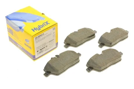 Гальмівні колодки, дискове гальмо (набір) METELLI 2206640