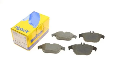 Гальмівні колодки, дискове гальмо (набір) METELLI 2206660