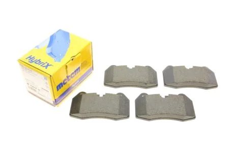 Гальмівні колодки, дискове гальмо (набір) METELLI 2206450