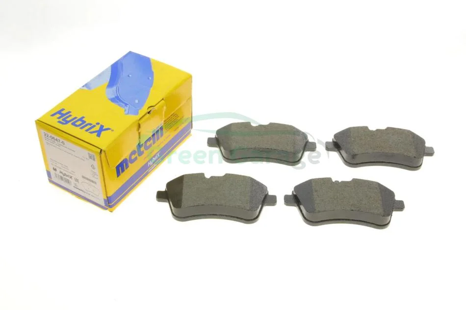 Гальмівні колодки, дискове гальмо (набір) METELLI 2206470 (фото 1)