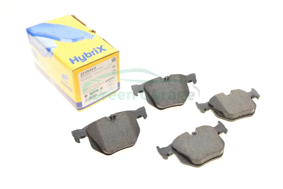 Гальмівні колодки, дискове гальмо (набір) METELLI 2206440 (фото 1)