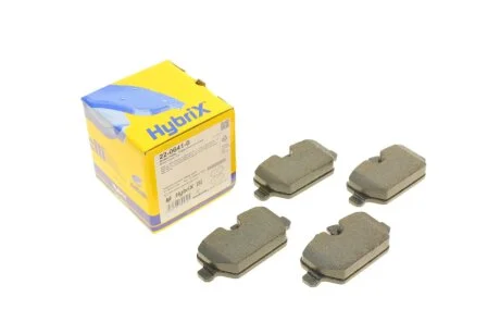 Гальмівні колодки, дискове гальмо (набір) METELLI 2206410