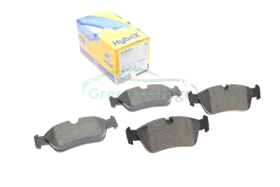 Гальмівні колодки, дискове гальмо (набір) METELLI 2206400 (фото 1)