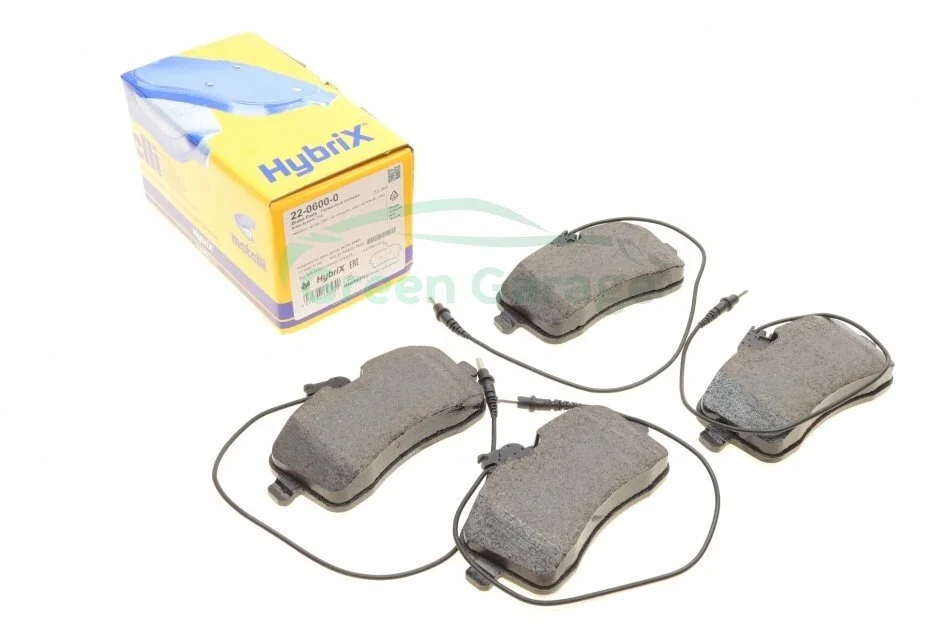 Гальмівні колодки, дискове гальмо (набір) METELLI 2206000 (фото 1)