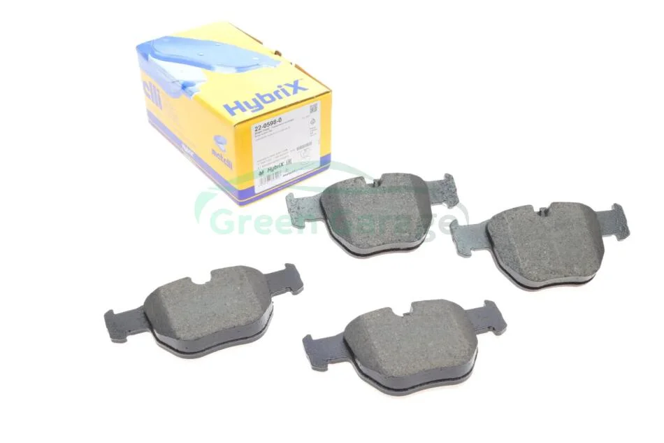 Гальмівні колодки, дискове гальмо (набір) METELLI 2205980 (фото 1)