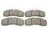 Гальмівні колодки, дискове гальмо (набір) METELLI 2205785 (фото 4)