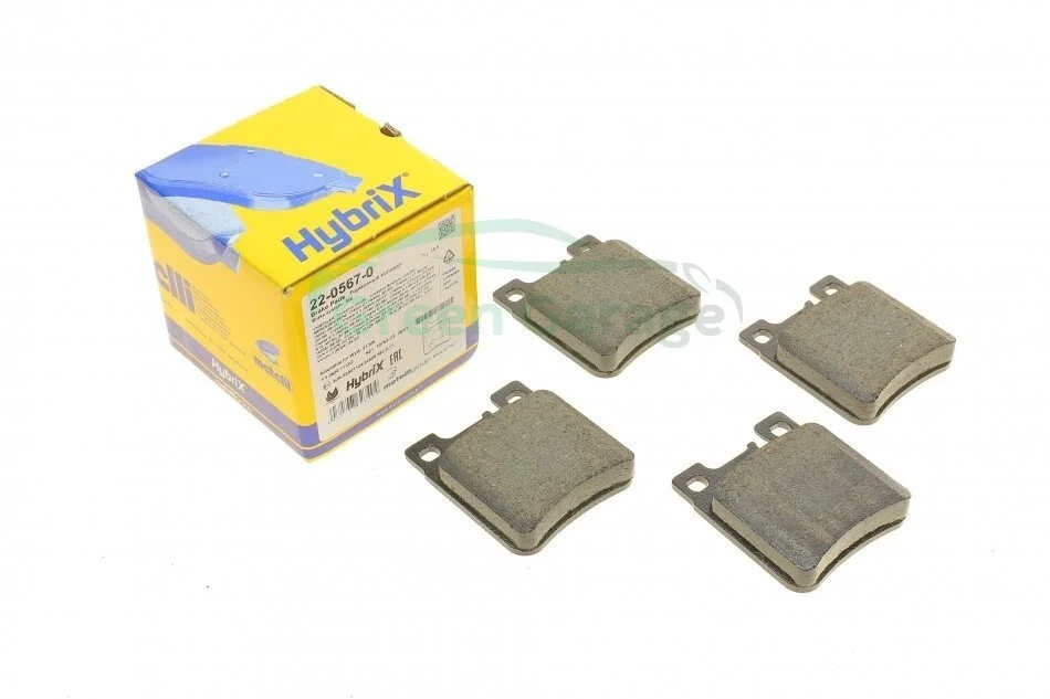 Гальмівні колодки, дискове гальмо (набір) METELLI 2205670 (фото 1)