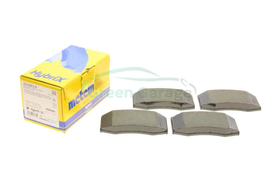 Гальмівні колодки, дискове гальмо (набір) METELLI 2205630 (фото 1)