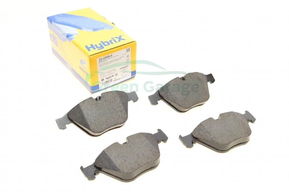 Гальмівні колодки, дискове гальмо (набір) METELLI 2205586 (фото 1)