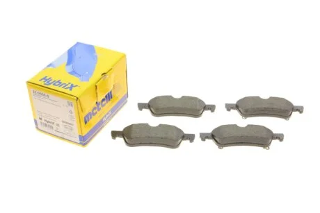 Гальмівні колодки, дискове гальмо (набір) METELLI 2205560