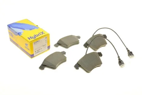 Гальмівні колодки, дискове гальмо (набір) METELLI 2205522