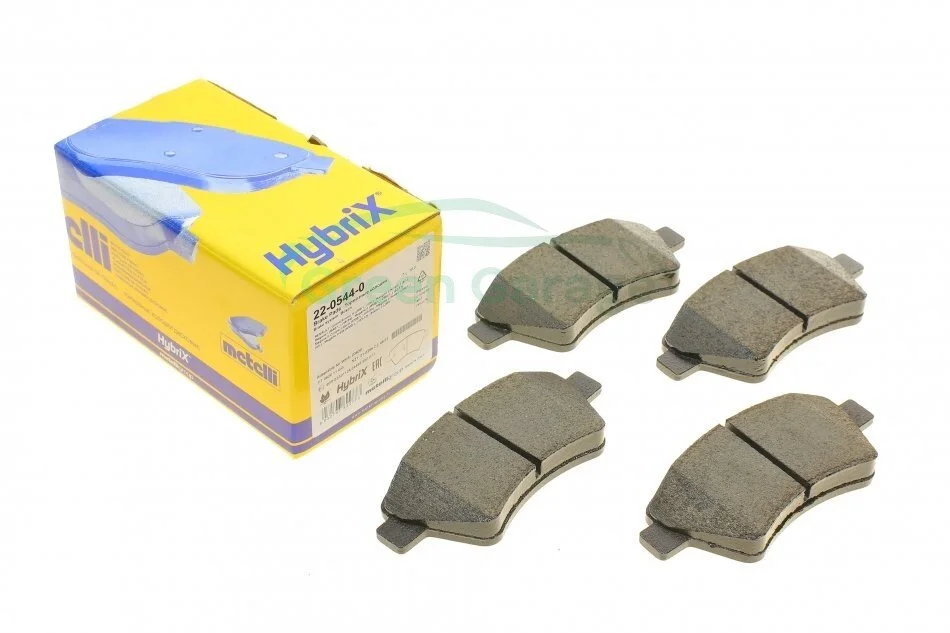 Гальмівні колодки, дискове гальмо (набір) METELLI 2205440 (фото 1)