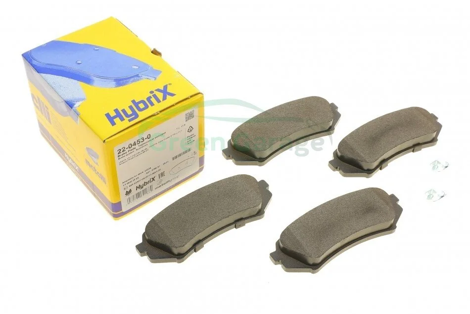 Гальмівні колодки, дискове гальмо (набір) METELLI 2204530 (фото 1)