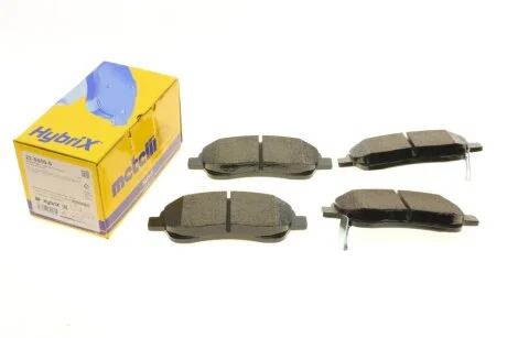 Гальмівні колодки, дискове гальмо (набір) METELLI 2204500