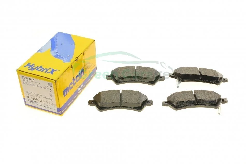 Гальмівні колодки, дискове гальмо (набір) METELLI 2204460 (фото 1)