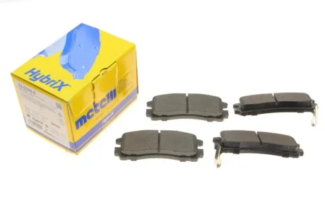 Гальмівні колодки, дискове гальмо (набір) METELLI 2203980