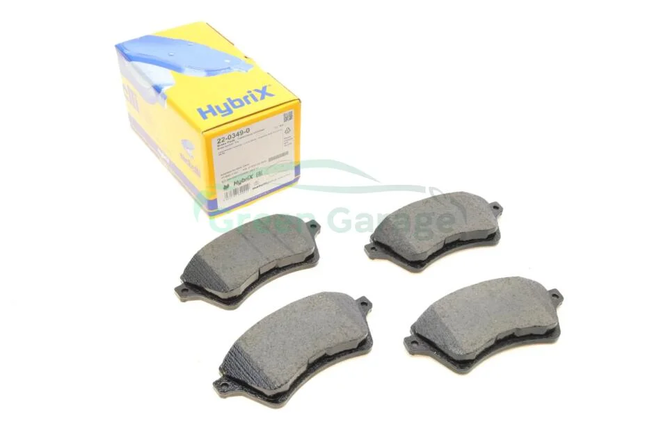 Гальмівні колодки, дискове гальмо (набір) METELLI 2203490 (фото 1)