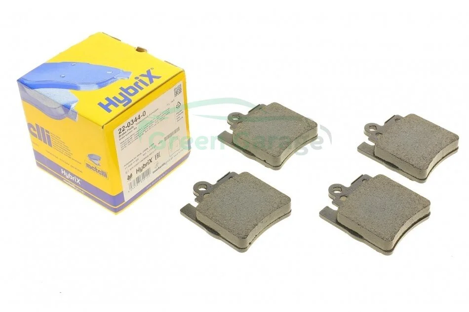 Гальмівні колодки, дискове гальмо (набір) METELLI 2203440 (фото 1)