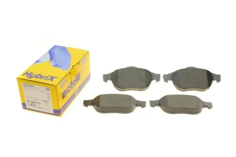 Гальмівні колодки, дискове гальмо (набір) METELLI 2203362