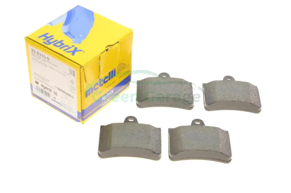 Гальмівні колодки, дискове гальмо (набір) METELLI 2203330 (фото 1)